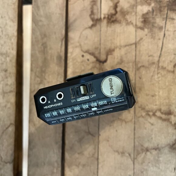 General Electric am/fm Vintage Stereo Headset Radio  GE-7-1000a - Picture 5 of 7